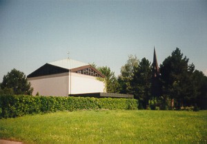 Foto der Kapelle im neuen Ostfriedhof